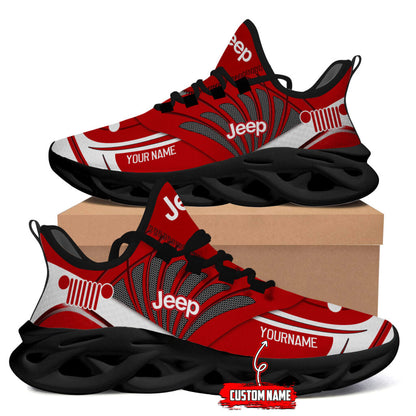 Jeep Shoes Jeep Personalized Breathable Chunky Sneakers