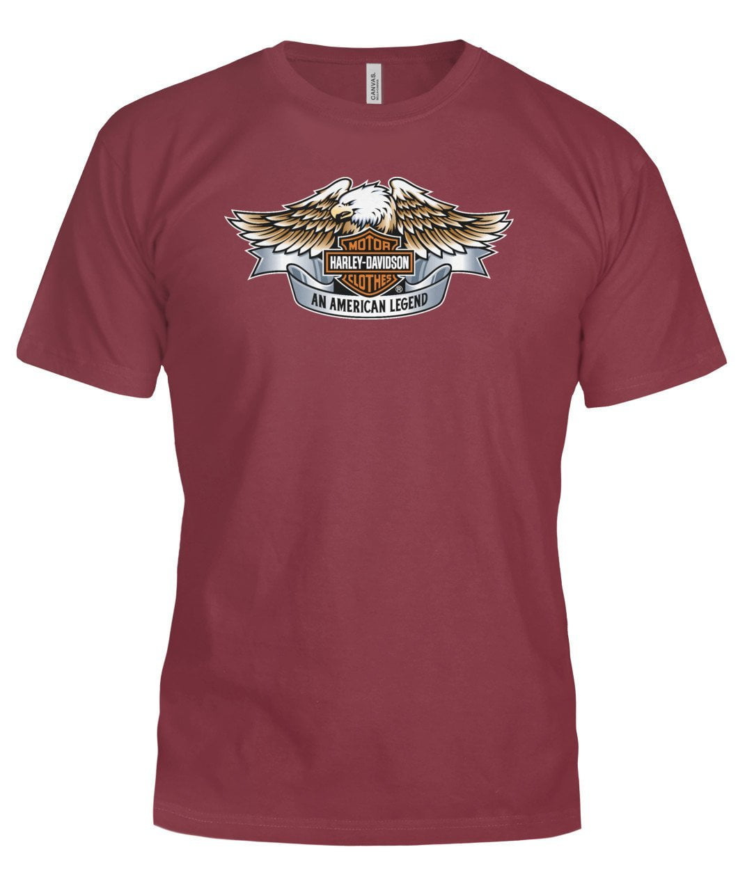 T Shirt Harley Davidson Bella Canvas Tee