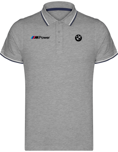 BMW Polo Shirt Maille Piquées 2 bandes