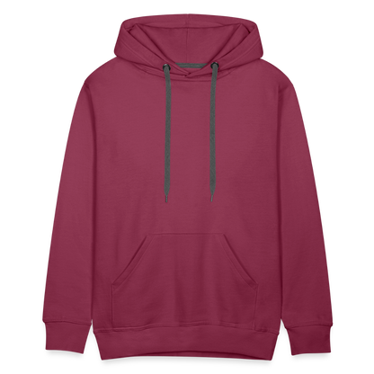 Psychobilly hotrod Men’s Premium Hoodie - bordeaux