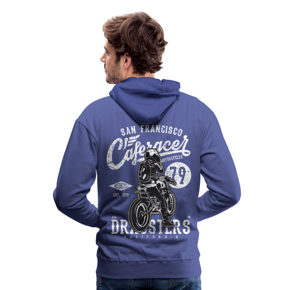 Motorcycle San Francisco Caferacer Men’s Premium Hoodie - royal blue