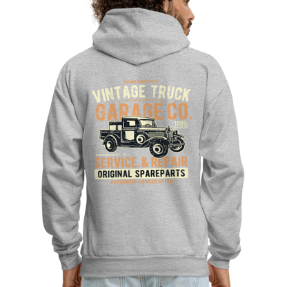 Vintage truck Cars Men's Hoodie - heather gray