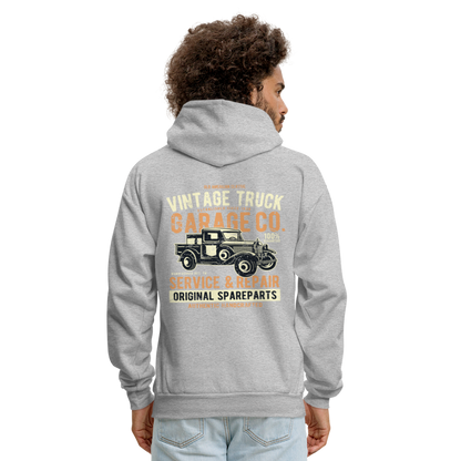 Vintage truck Cars Men's Hoodie - heather gray