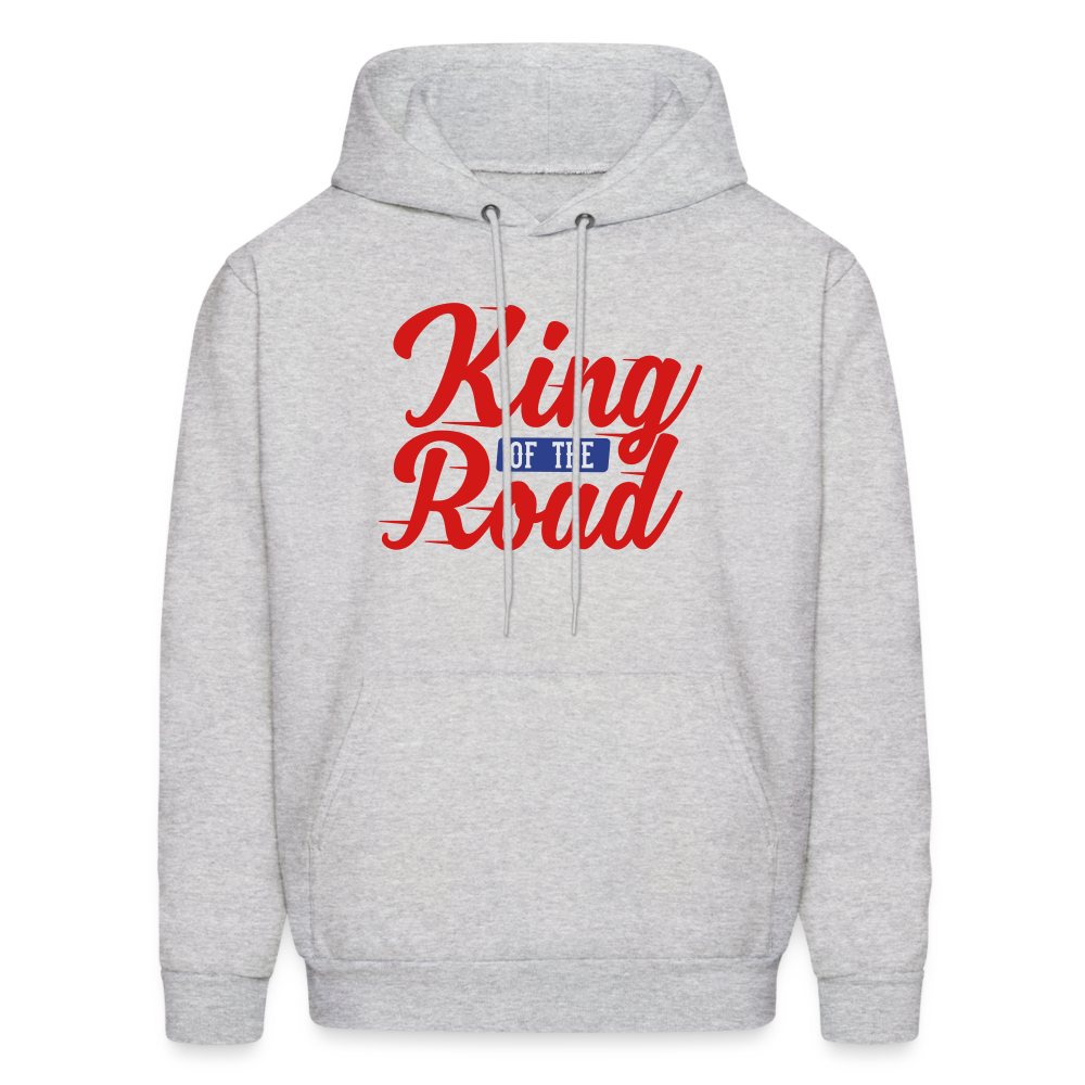 King Of The Road Men's Hoodie - ash 