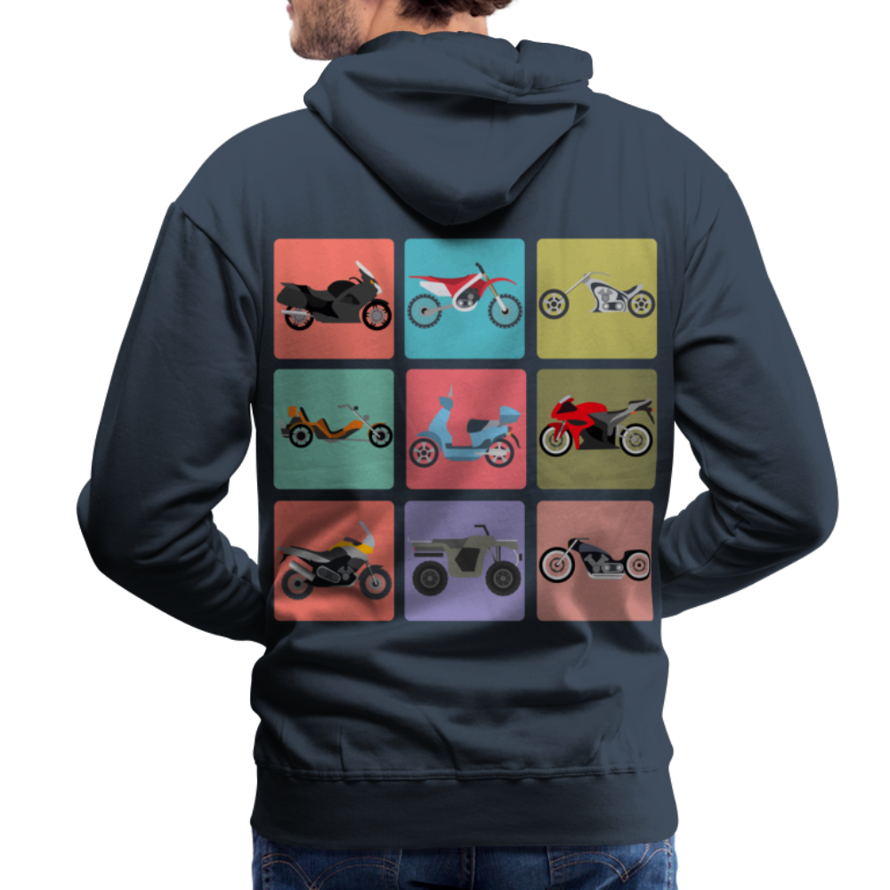 Motorcycles Men’s Premium Hoodie - navy