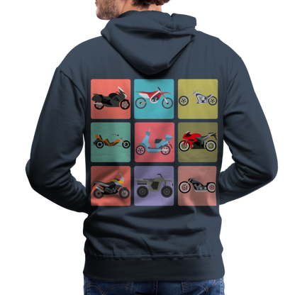 Motorcycles Men’s Premium Hoodie - navy