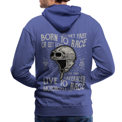 Born to Race Car's Men’s Premium Hoodie - royal blue