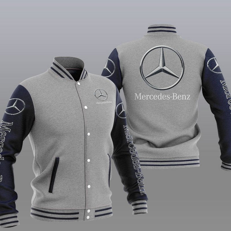 Mercedes 3D Baseball Jacket V16