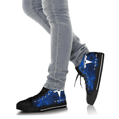 TSL Shoes TSL Thunder Blue High-Top Shoes V04