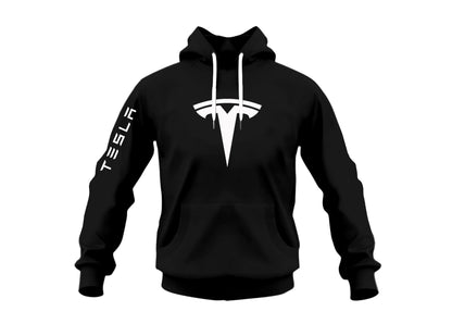 Tesla Pullover Hoodie_Driver_Clothing