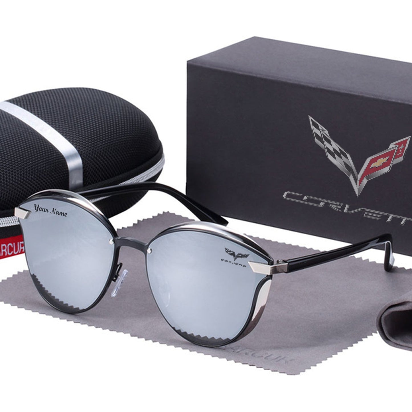 Corvette Unisex Polarized Glasses-Driver Apparel-Driversapparel.com