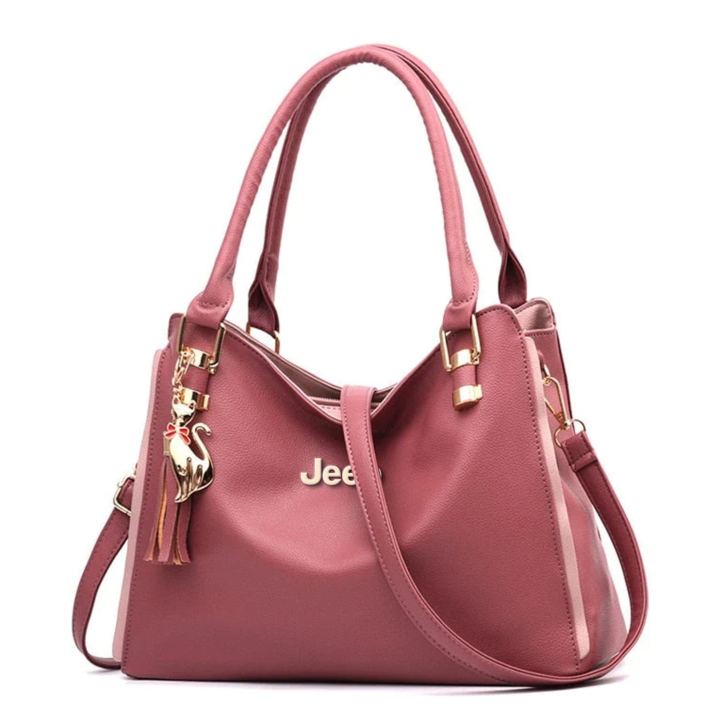 Jeep Classy Women’s Handbag-bag-Driver Apparel-Pink-Driversapparel.com