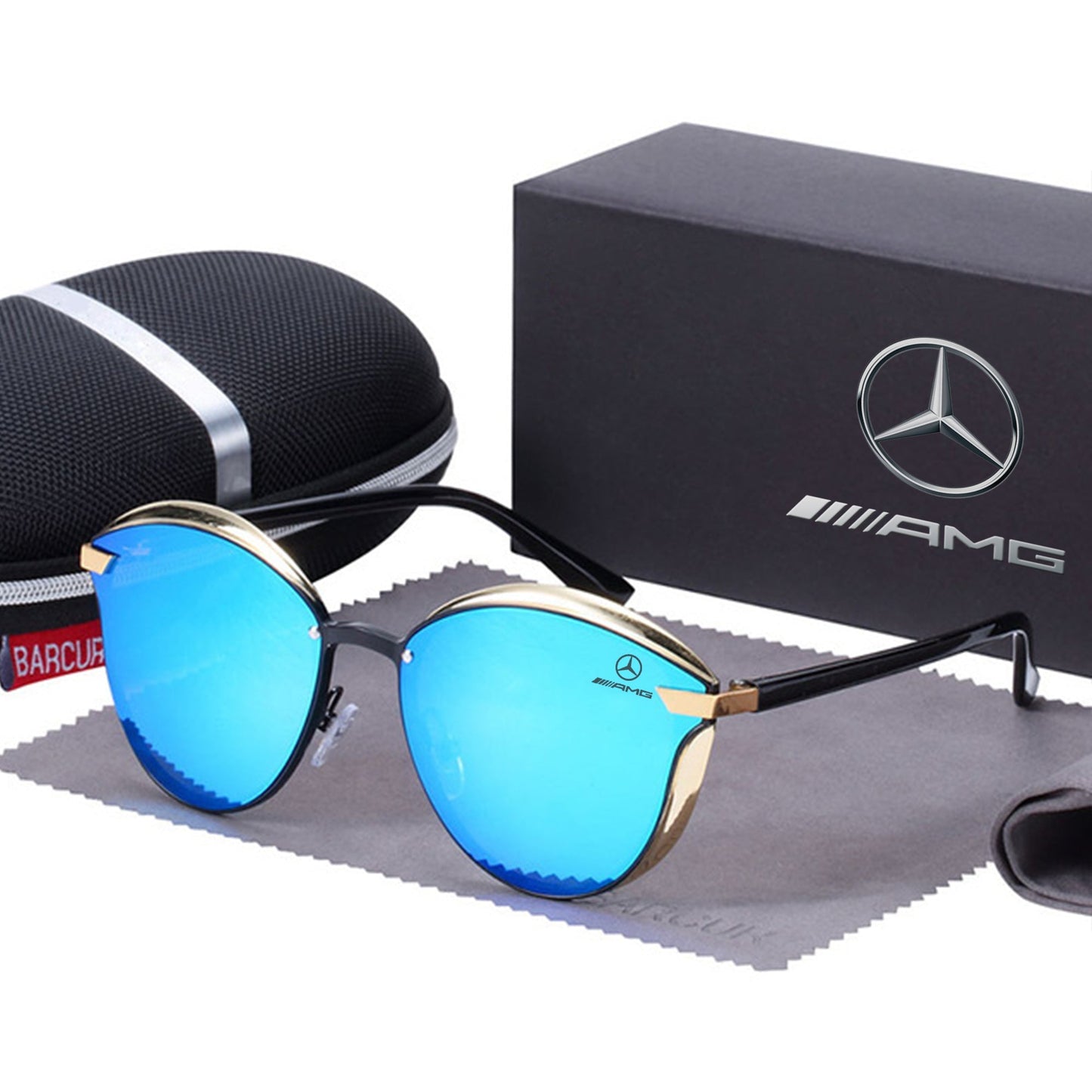 Mercedes AMG Women’s Polarized Glasses-Driver Apparel-Driversapparel.com