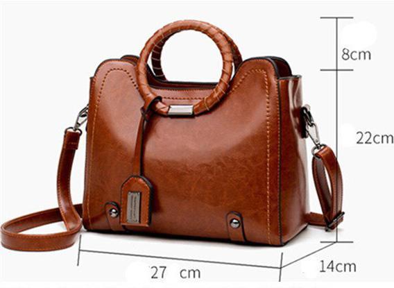 Mercedes High Class Leather Women Handbag-bag-Driver Apparel-Driversapparel.com