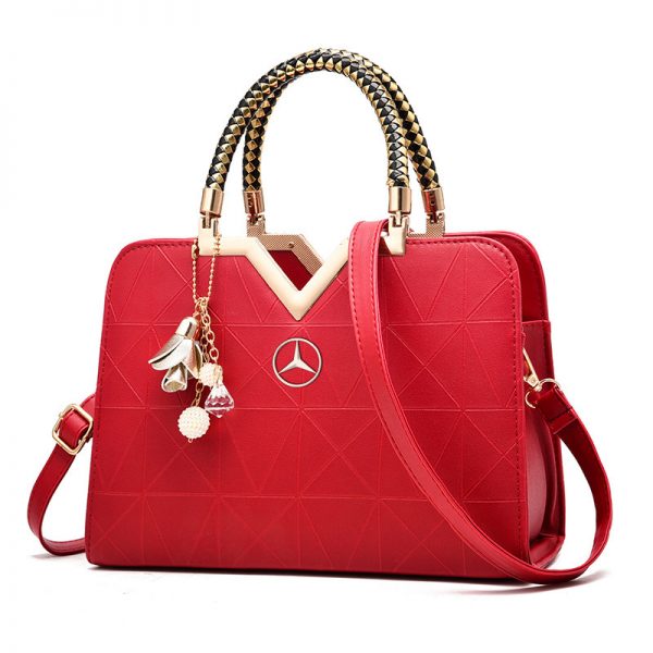 Mercedes Spring Women's Handbag-bag-Driver Apparel-Red-Driversapparel.com