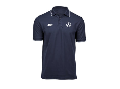 AMG Mercedes Polo Shirt with Collar in Two colors