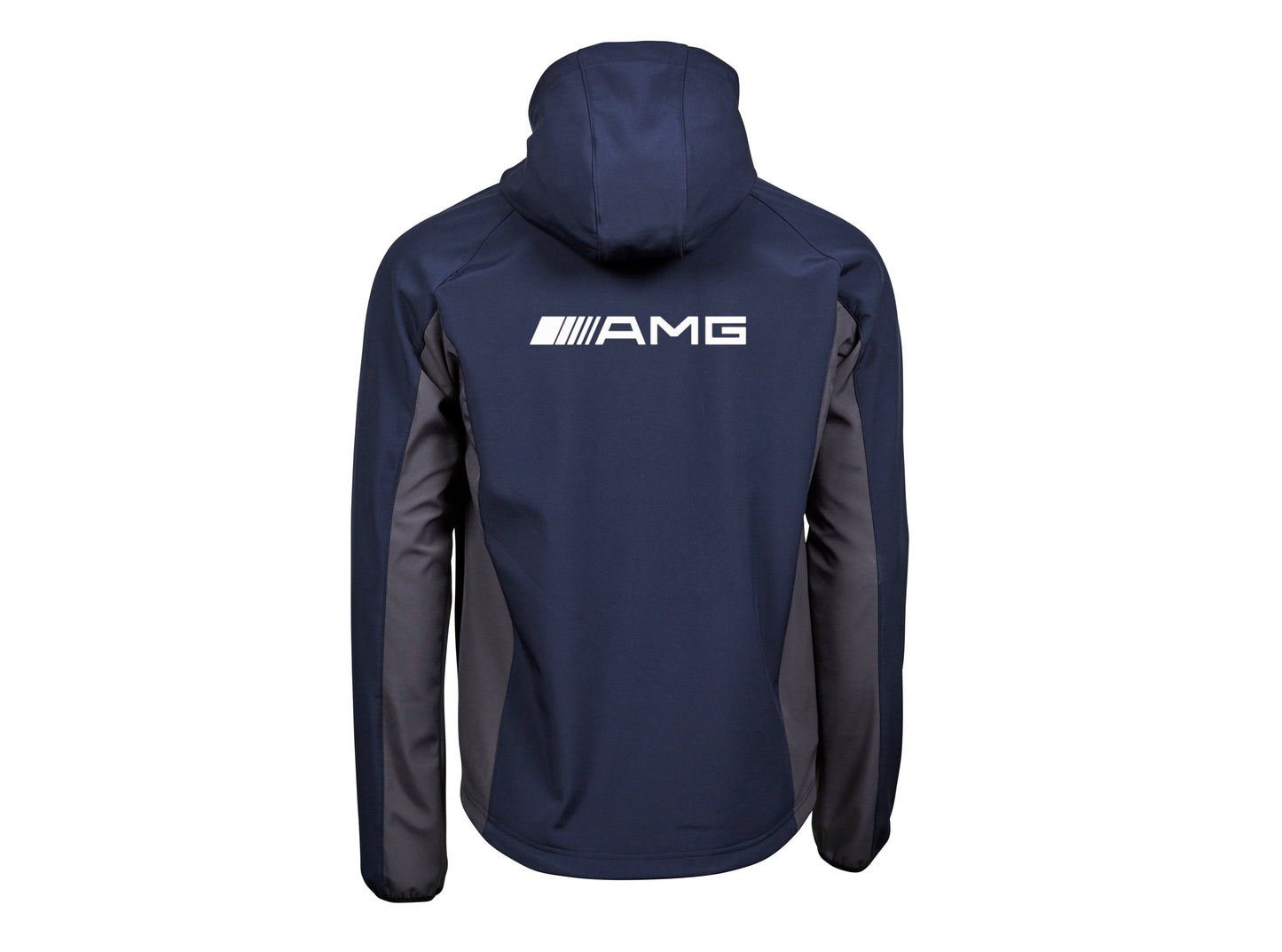 AMG Mercedes Two-Tone Soft Shell Jacket with Hood