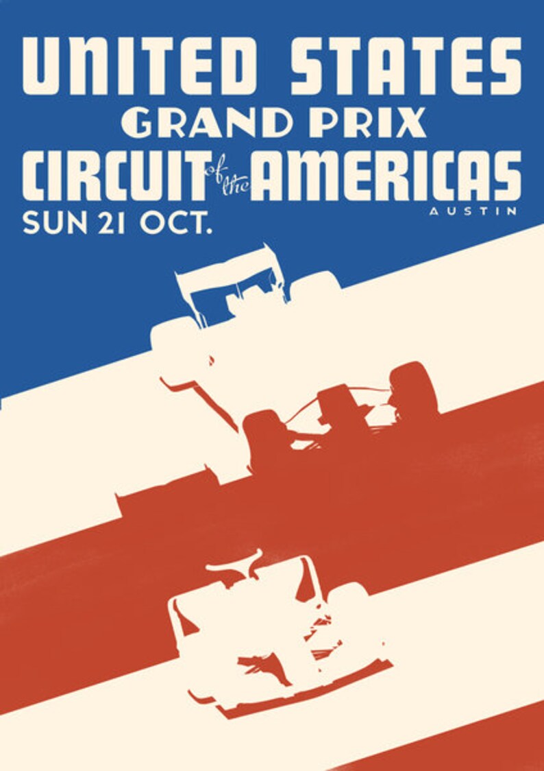 Art Deco F1 Prints: All 9 A5 2018 Season Posters