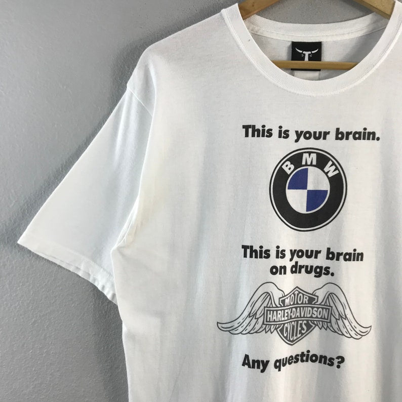 Vintage Racing Gear: Biker Streetwear Tee, White, XL_driver_clothing_drivi.store