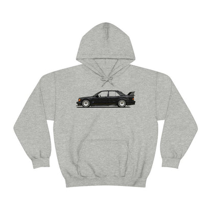 Mercedes-Benz 190E EVO Hoodie: Minimalist Vintage