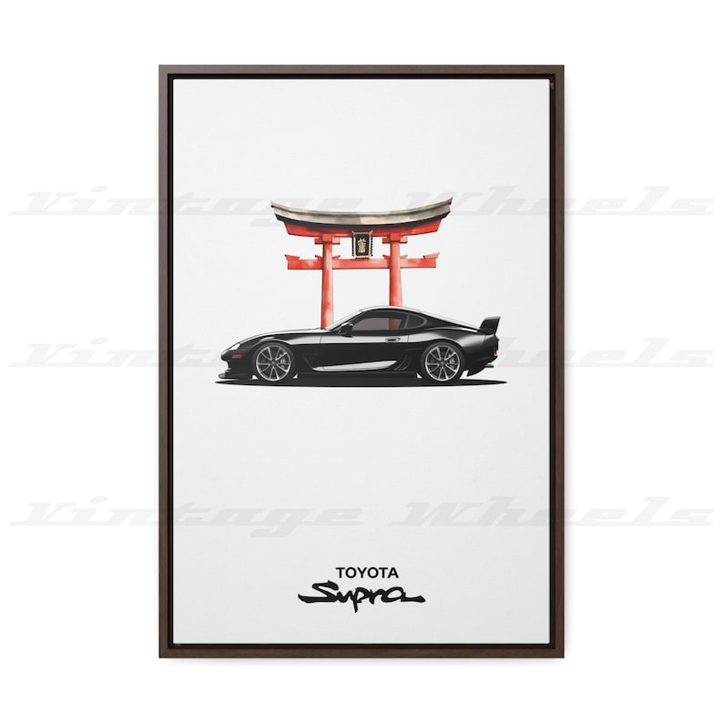 Legends JDM Car Poster Set: Toyota Supra_driver_clothing_drivi.store