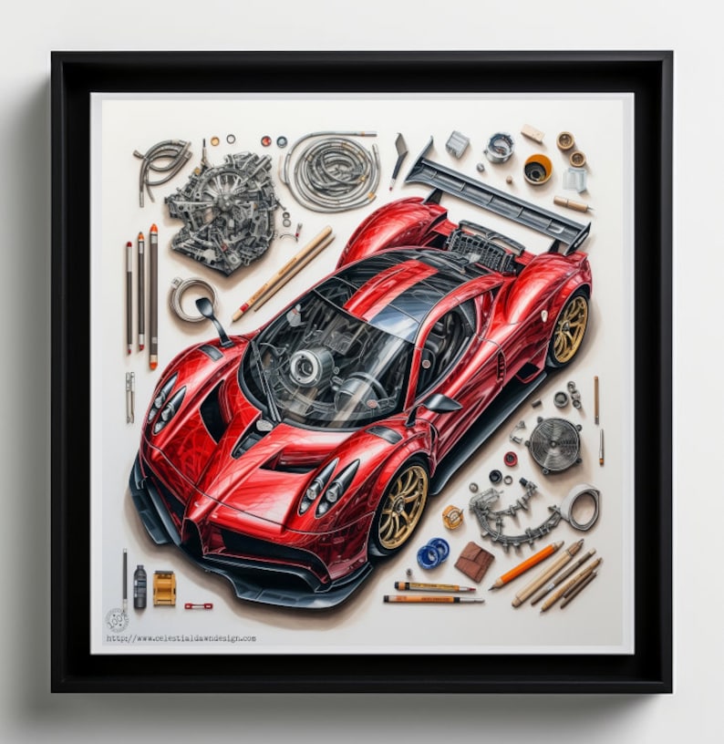 8-Image Digital Bundle: Ultimate Supercars Collection_driver_apparel_drivi.store