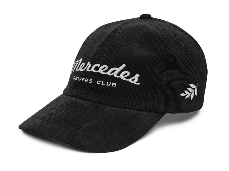 Mercedes Drivers Club Corduroy Dad Hat_driver_clothing_drivi.store