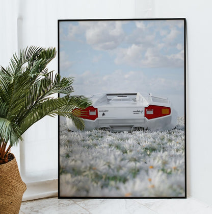 Lamborghini Aventador Poster: Car Enthusiast Art for Stylish Spaces