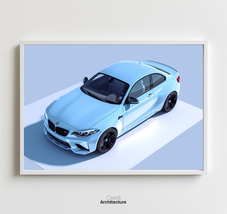 BMW F87 M2 Competition Poster Collection