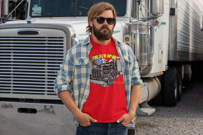 American Eagle Trucker Pride: Semi Truckin Apparel for Truck Drivers