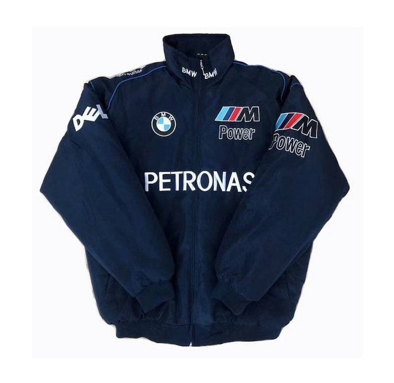 Blue BMW Vintage Racing Jacket