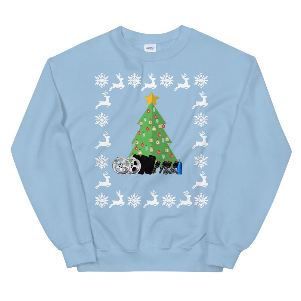 JDM Christmas Tree Ugly Christmas Sweatshirt