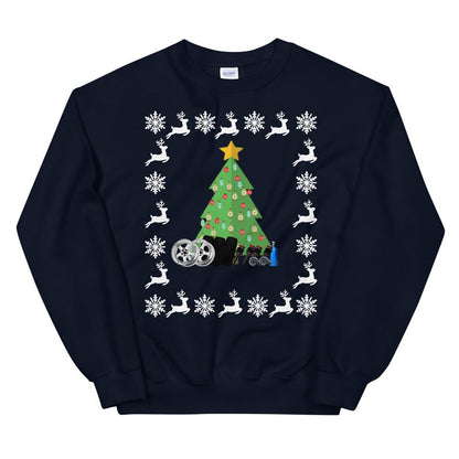 JDM Christmas Tree Ugly Christmas Sweatshirt