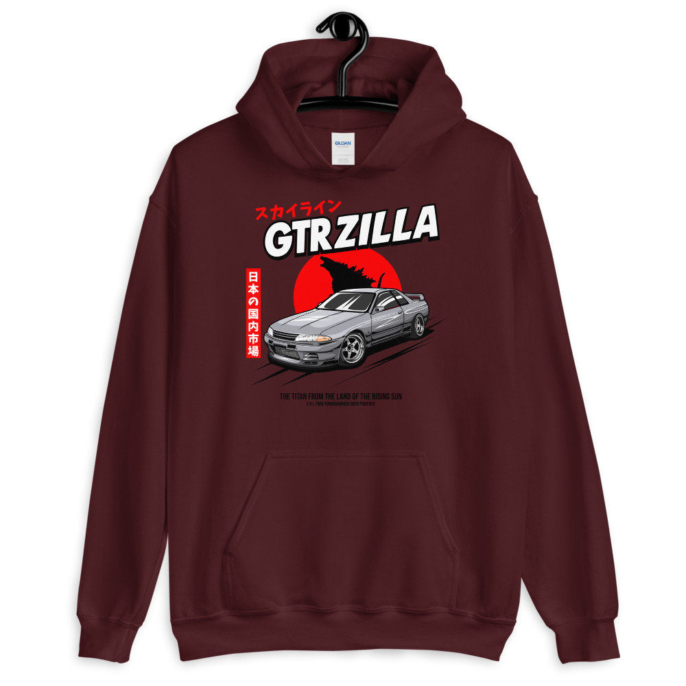 Gtrzilla Skyline GTR R32 Hoodie