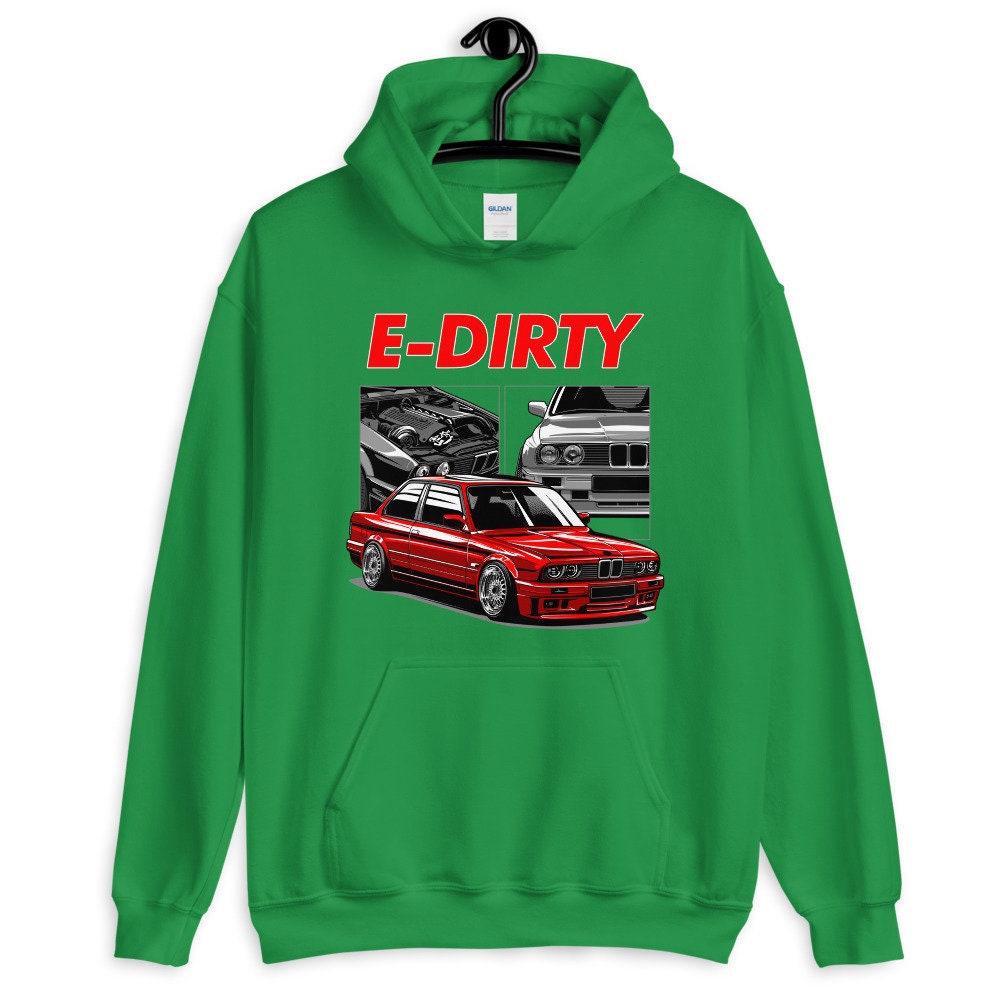 E30 Stanced Turbo Euro Car Hoodie