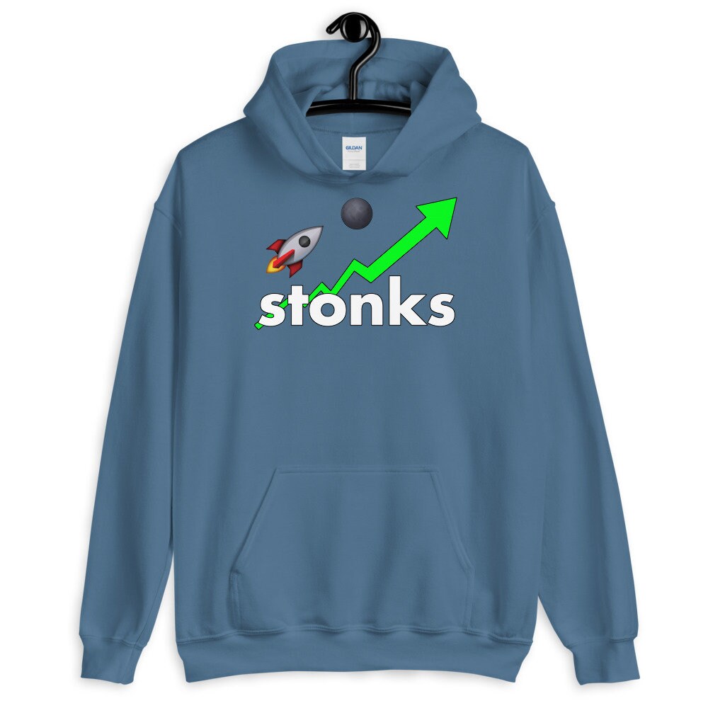 Stonks To The Moon Hoodie