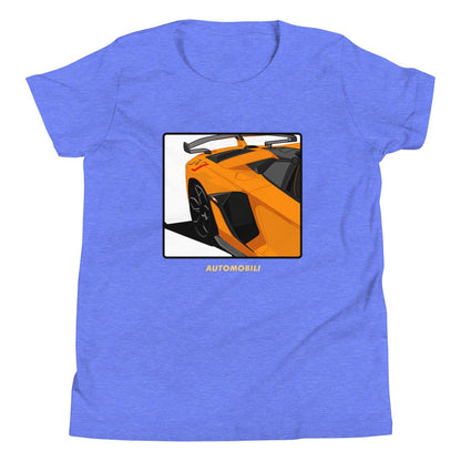 Supercar Automobili Youth Short Sleeve T-Shirt