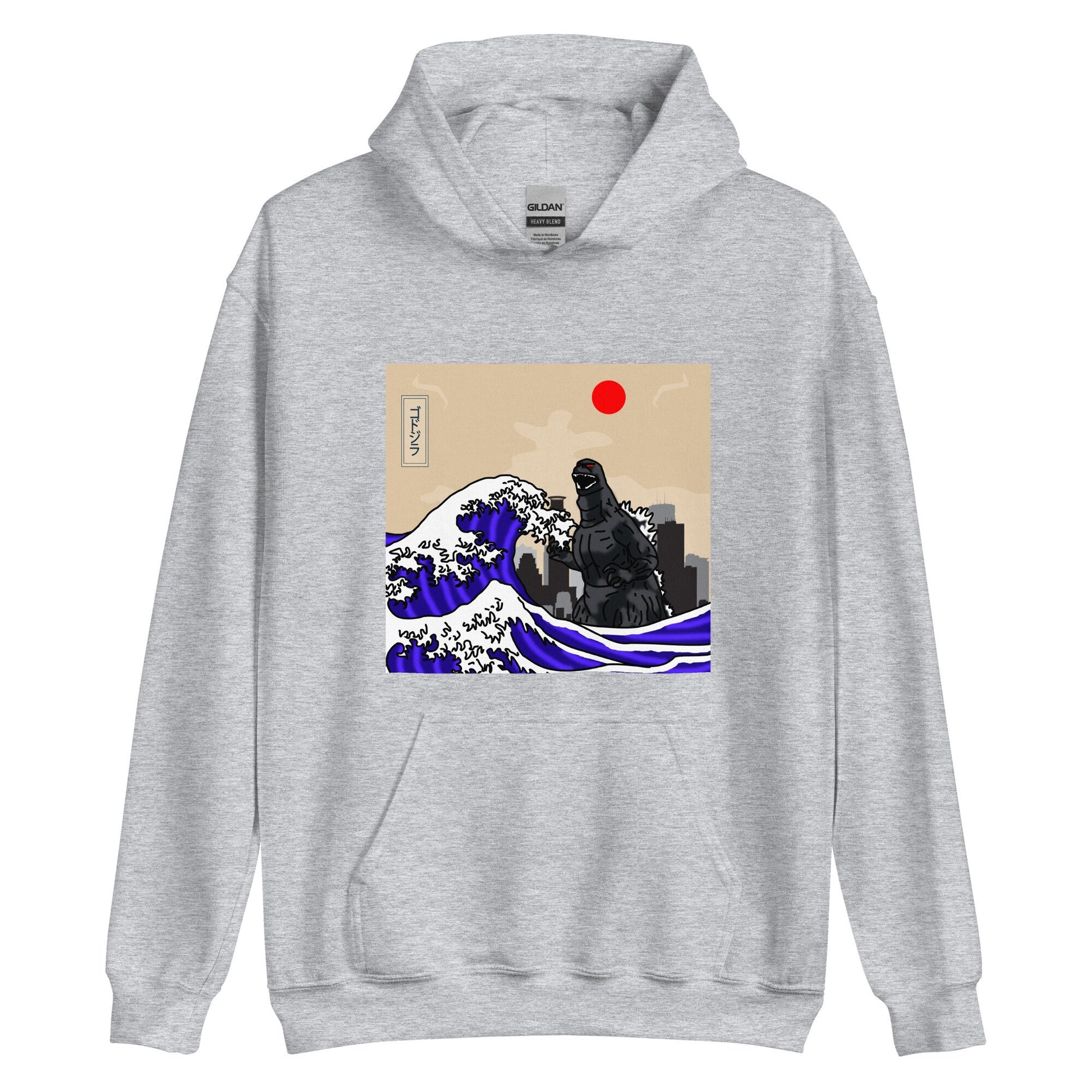 JDM ZILLA Tsunami Kaiju Unisex Hoodie