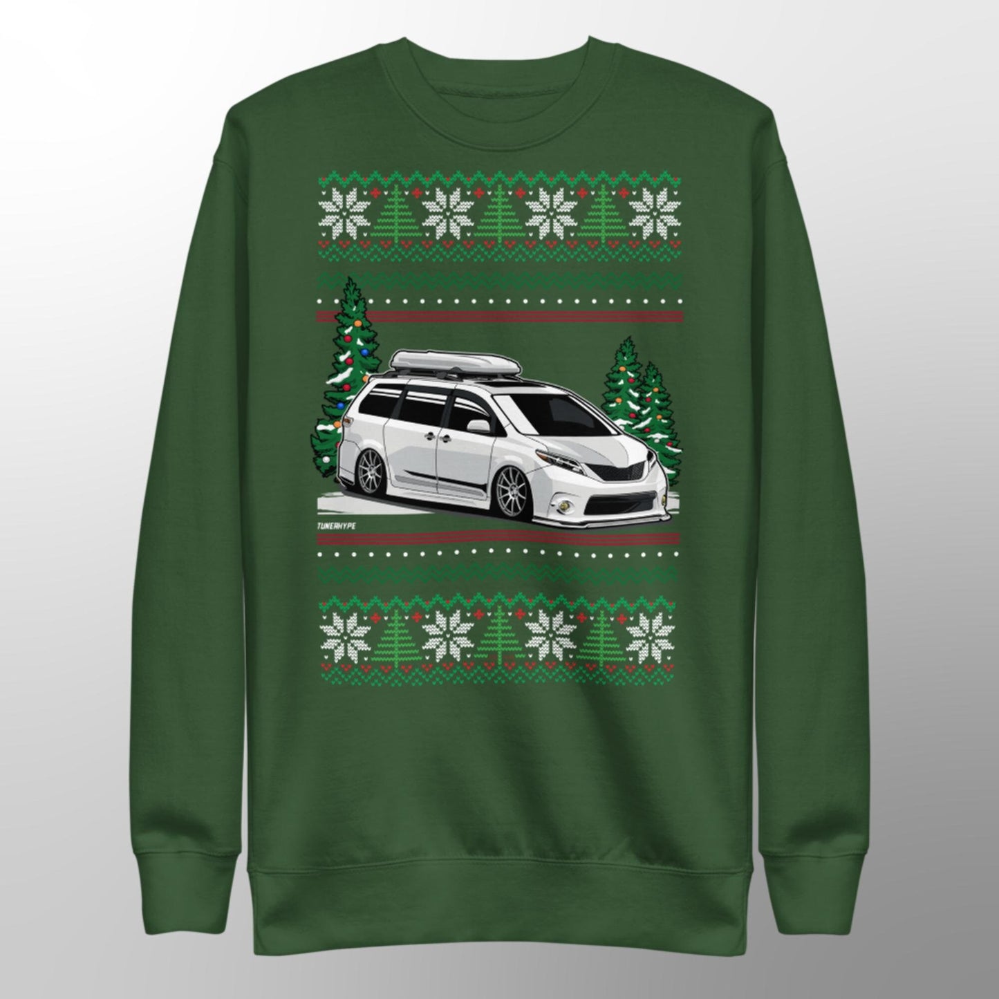 Hässlicher Weihnachtspullover - Toyota Sienna AIR'd OUT