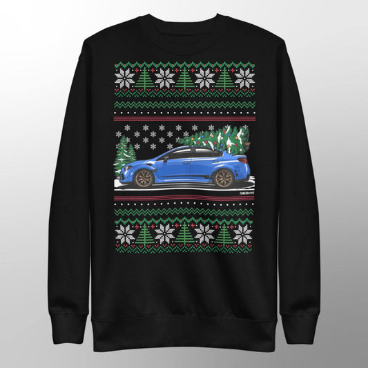 Hässlicher Weihnachtspullover - Subaru WRX STI