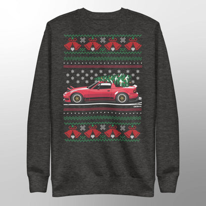 Hässlicher Weihnachtspullover - Mazda Miata - Hässlicher Weihnachtspullover - Weihnachtsgeschenk für Autofahrer, Lustiges Weihnachtsgeschenk, Miata-Geschenk, RX7-Geschenk