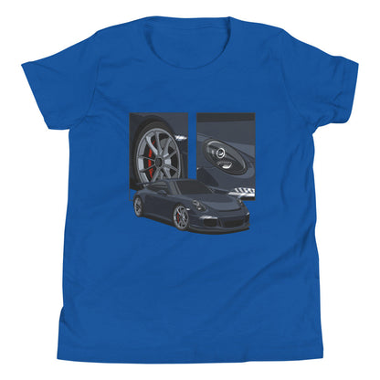 991 German Sports Car Youth Short Sleeve T-Shirt