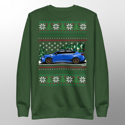 Ugly Christmas Sweater - Subaru WRX STI