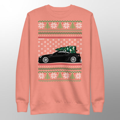 Ugly Christmas Sweater - Subaru BRZ / Toyota 86-FRS in Black