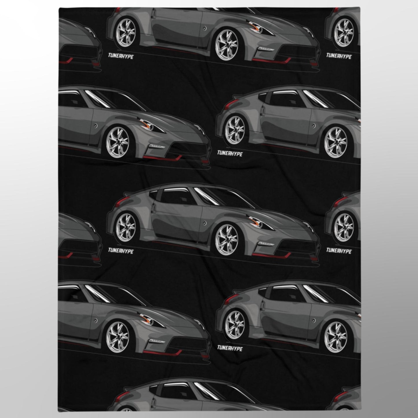 Nissan 370z Nismo Edition All Over Print Decke - Auto Typ Weihnachtsgeschenk, Lustiges Weihnachtsgeschenk, Nissan 350z Geschenk, Nismo Geschenk