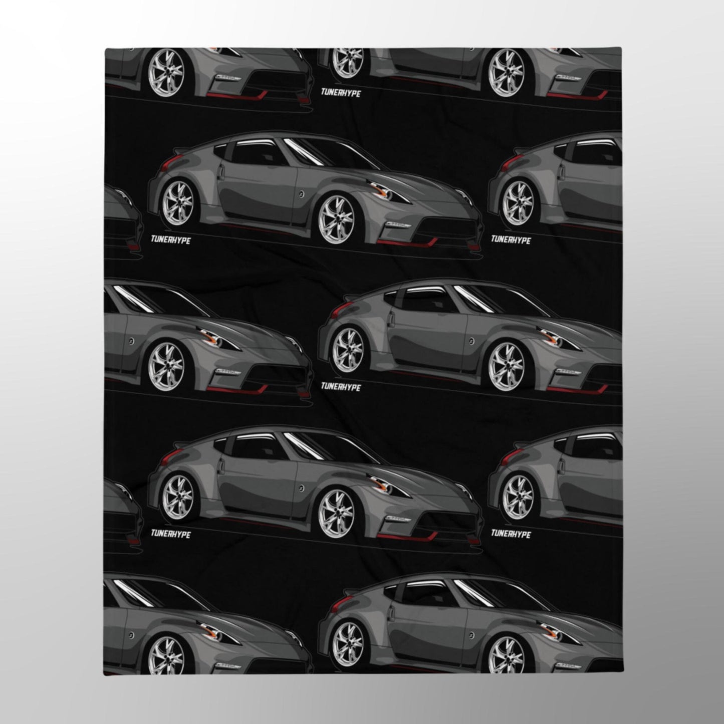 Nissan 370z Nismo Edition All Over Print Decke - Auto Typ Weihnachtsgeschenk, Lustiges Weihnachtsgeschenk, Nissan 350z Geschenk, Nismo Geschenk