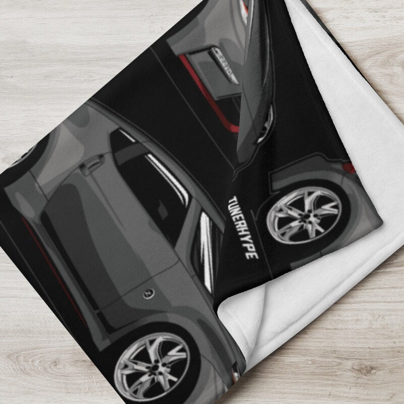 Nissan 370z Nismo Edition All Over Print Decke - Auto Typ Weihnachtsgeschenk, Lustiges Weihnachtsgeschenk, Nissan 350z Geschenk, Nismo Geschenk