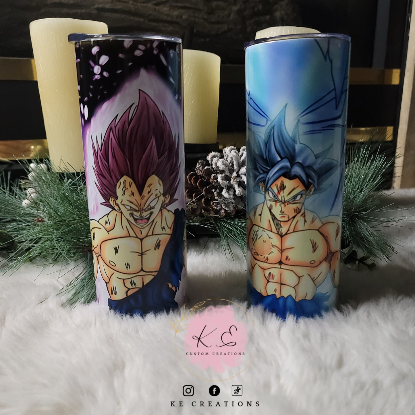 Benutzerdefinierter Anime 20 oz Edelstahlbecher