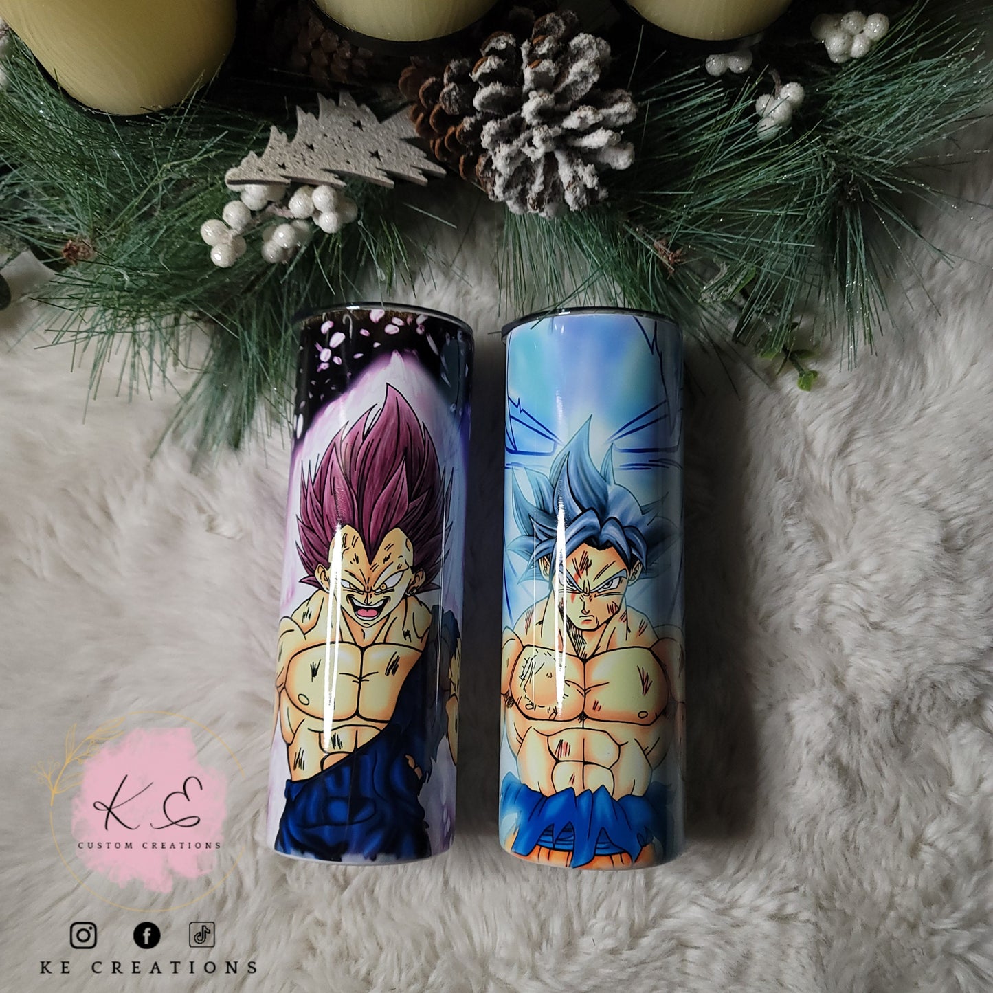 Benutzerdefinierter Anime 20 oz Edelstahlbecher