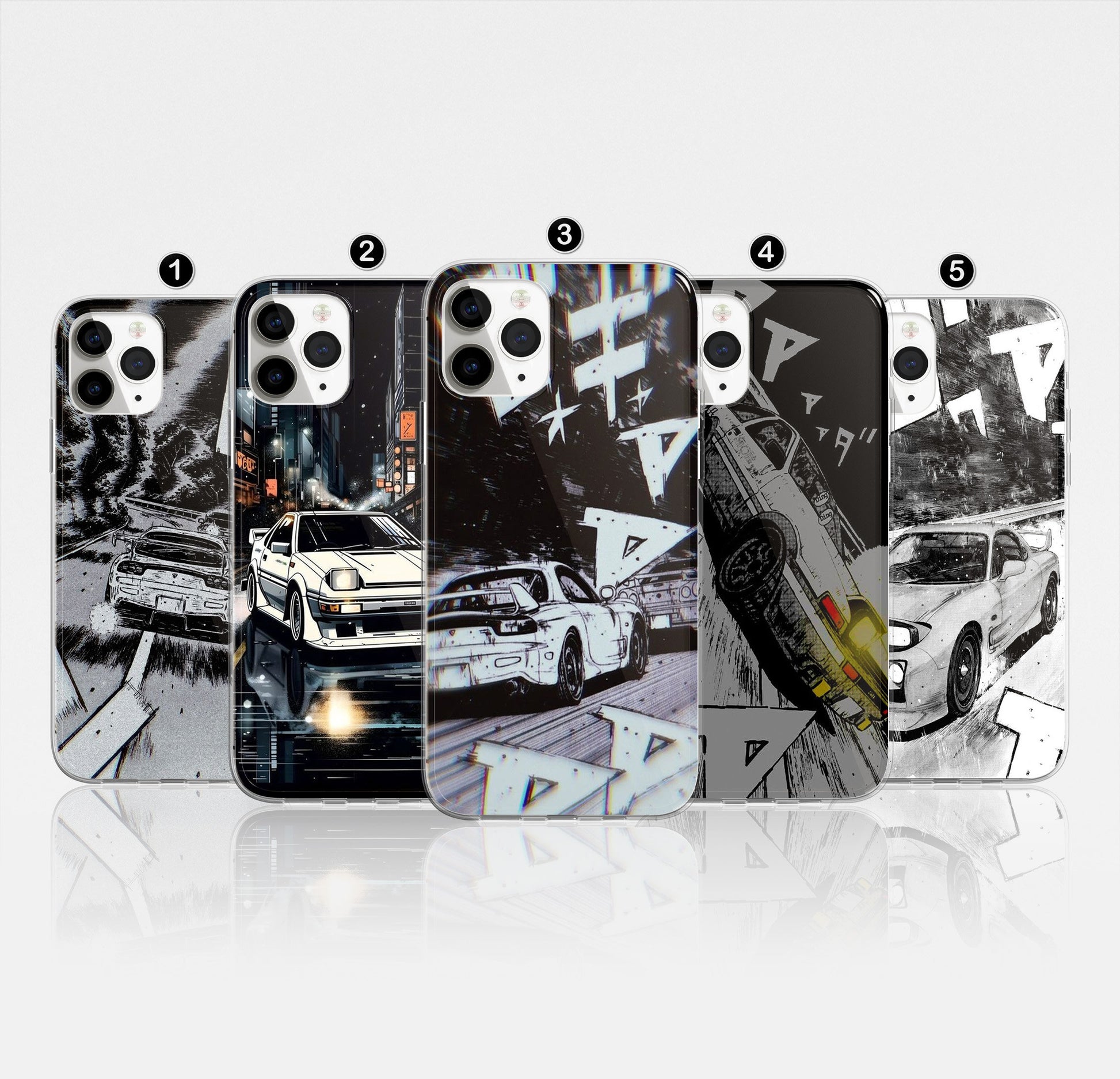 JDM Grime Reaper Custom iPhone 13 14 15 Case | Pro, Pro Max, Plus, Mini